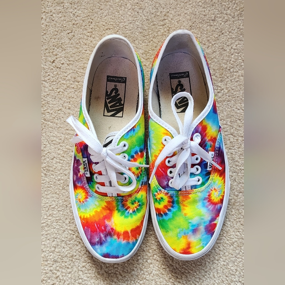 Custom Tie-dye Vans